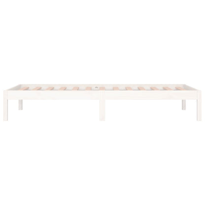 Dormeuse senza Materasso Bianca 80x200 cm Legno Massello Pino | homemem39