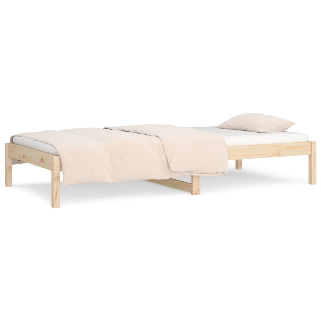 Dormeuse 90x190 cm Single in Legno Massello di Pino | homemem39
