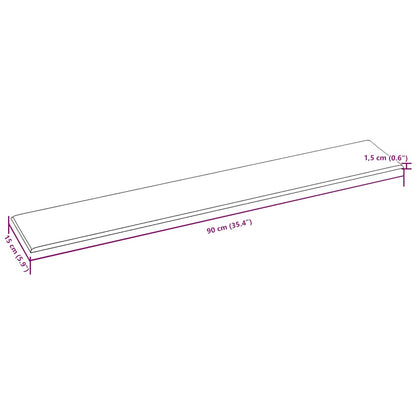 Pannelli Murali 12 pz Grigio Scuro 90x15 cm Velluto 1,62 m² - homemem39