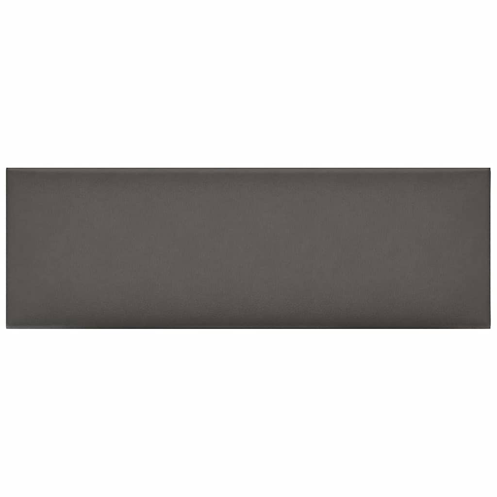 Pannelli Murali 12 pz Grigi 90x30 cm in Similpelle 3,24 m² - homemem39