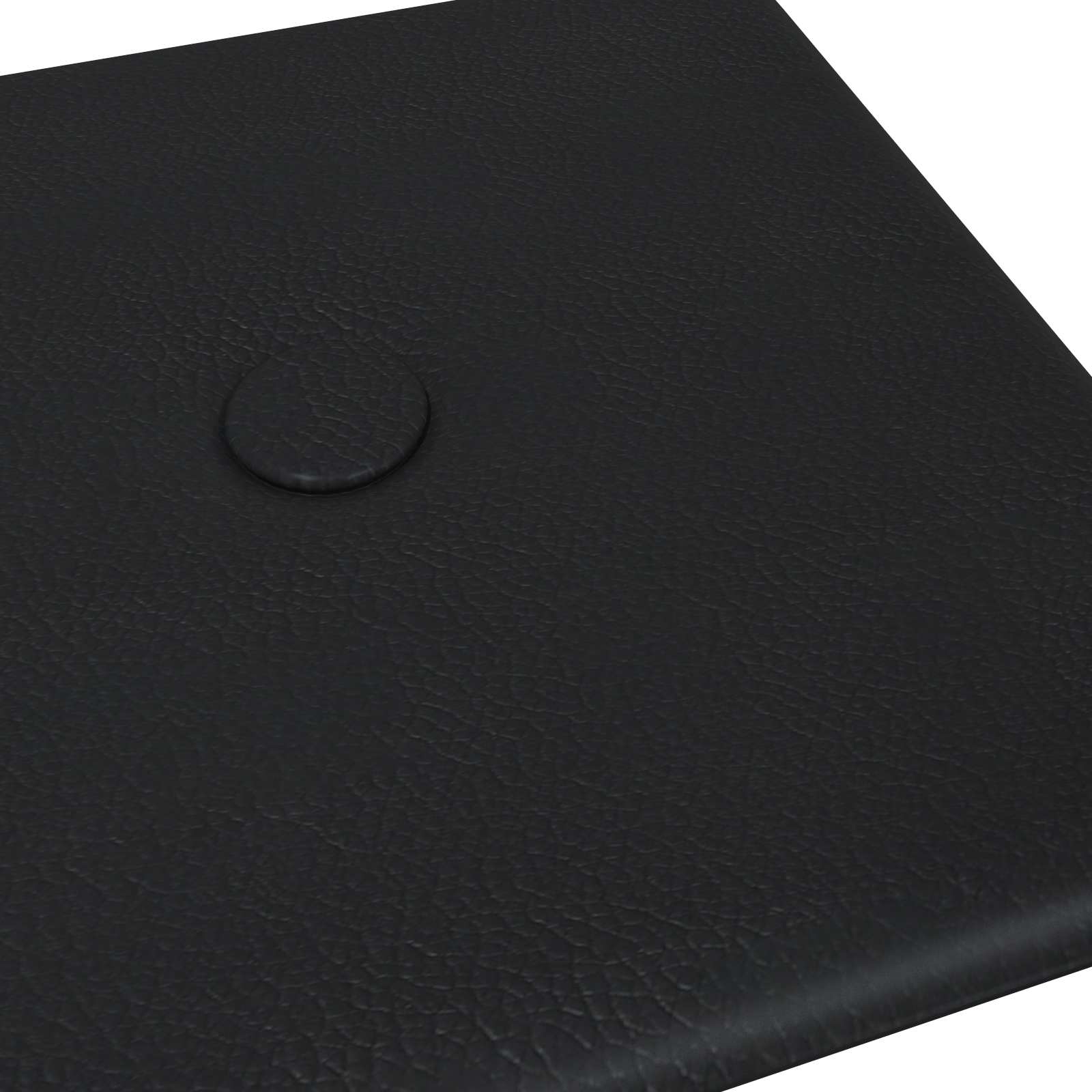 Testiera da Parete 12 pcs Nero 30 x 15 cm Pelle Sintetica | homemem39