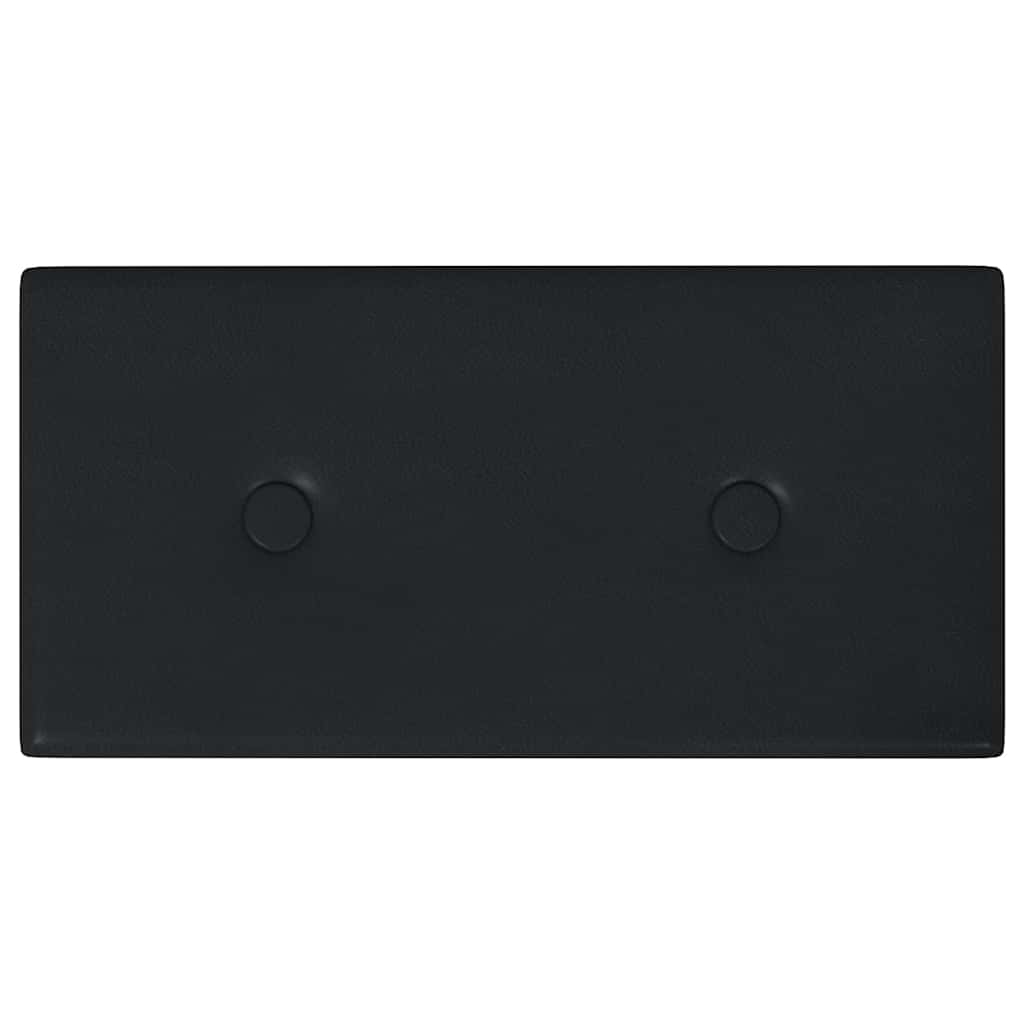 Pannelli Murali 12 pz Neri 30x15 cm in Similpelle 0,54 m² - homemem39