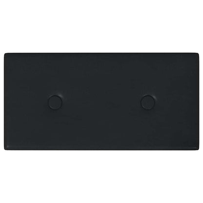 Pannelli Murali 12 pz Neri 30x15 cm in Similpelle 0,54 m² - homemem39