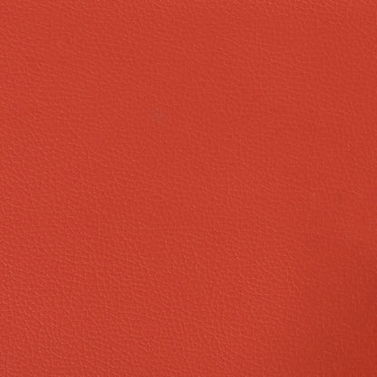 Testiera da Parete 12 pcs Rosso 30 x 15 cm Pelle Sintetica