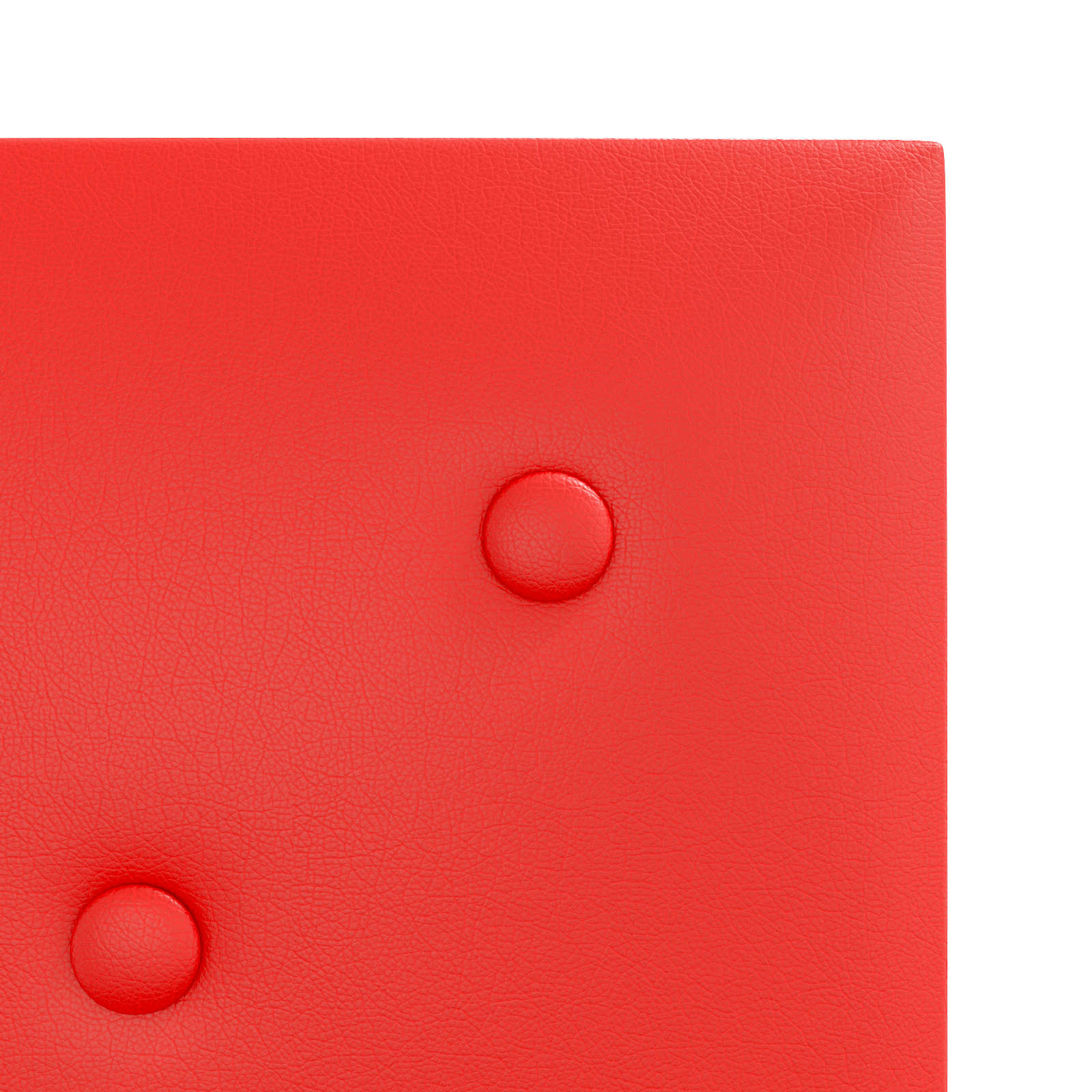 Testiera da Parete 12 pcs Rosso 30 x 30 cm Pelle Sintetica | homemem39
