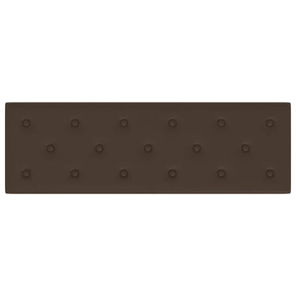 Pannelli Murali 12 pz Marroni 90x30 cm in Similpelle 3,24 m² - homemem39