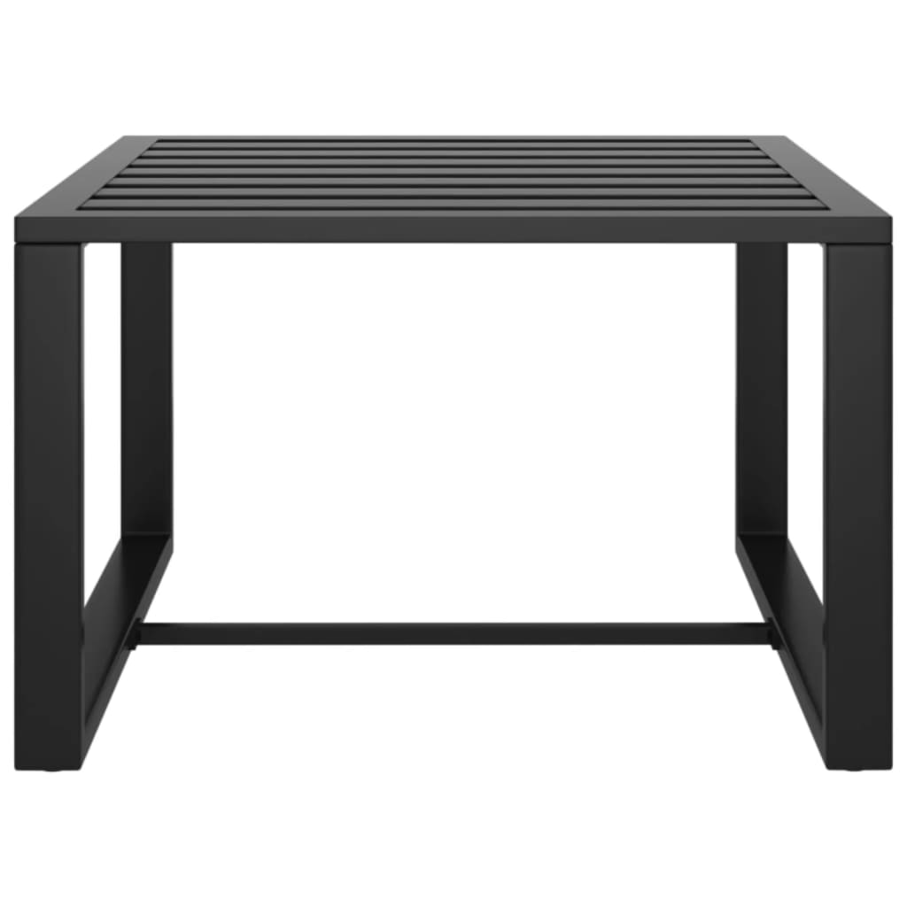 Set Divani da Giardino 5 pz con Cuscini in Alluminio Antracite | homemem39
