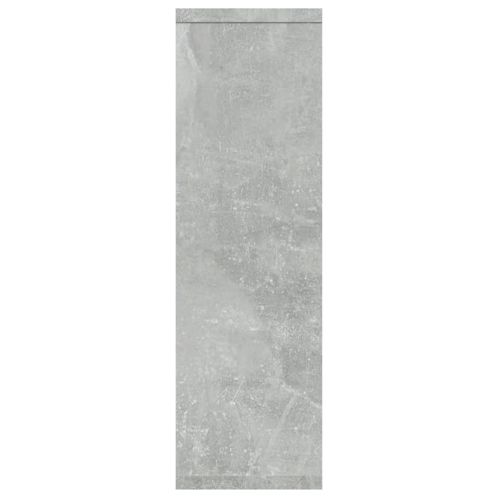 Mensola a Muro Grigio Cemento 85x16x52,5cm in Legno Multistrato - homemem39