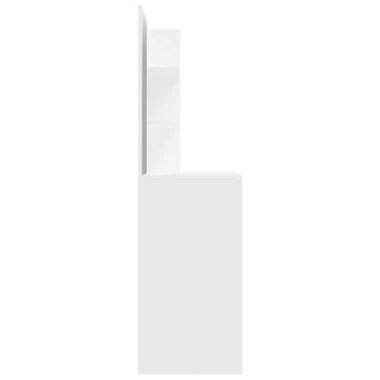 Toeletta con Specchio Bianco 74,5x40x141 cm | homemem39