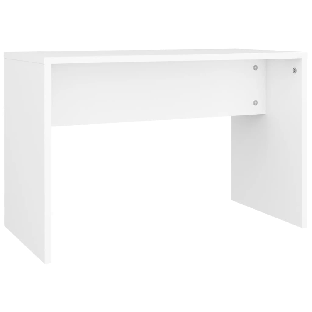 Sgabello da Toeletta Bianco 70x35x45 cm Legno Multistrato - homemem39