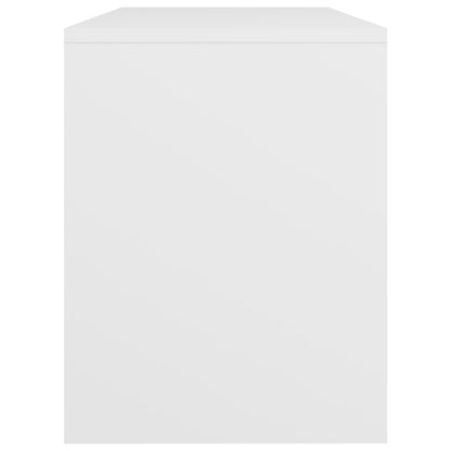 Sgabello da Toeletta Bianco 70x35x45 cm Legno Multistrato - homemem39