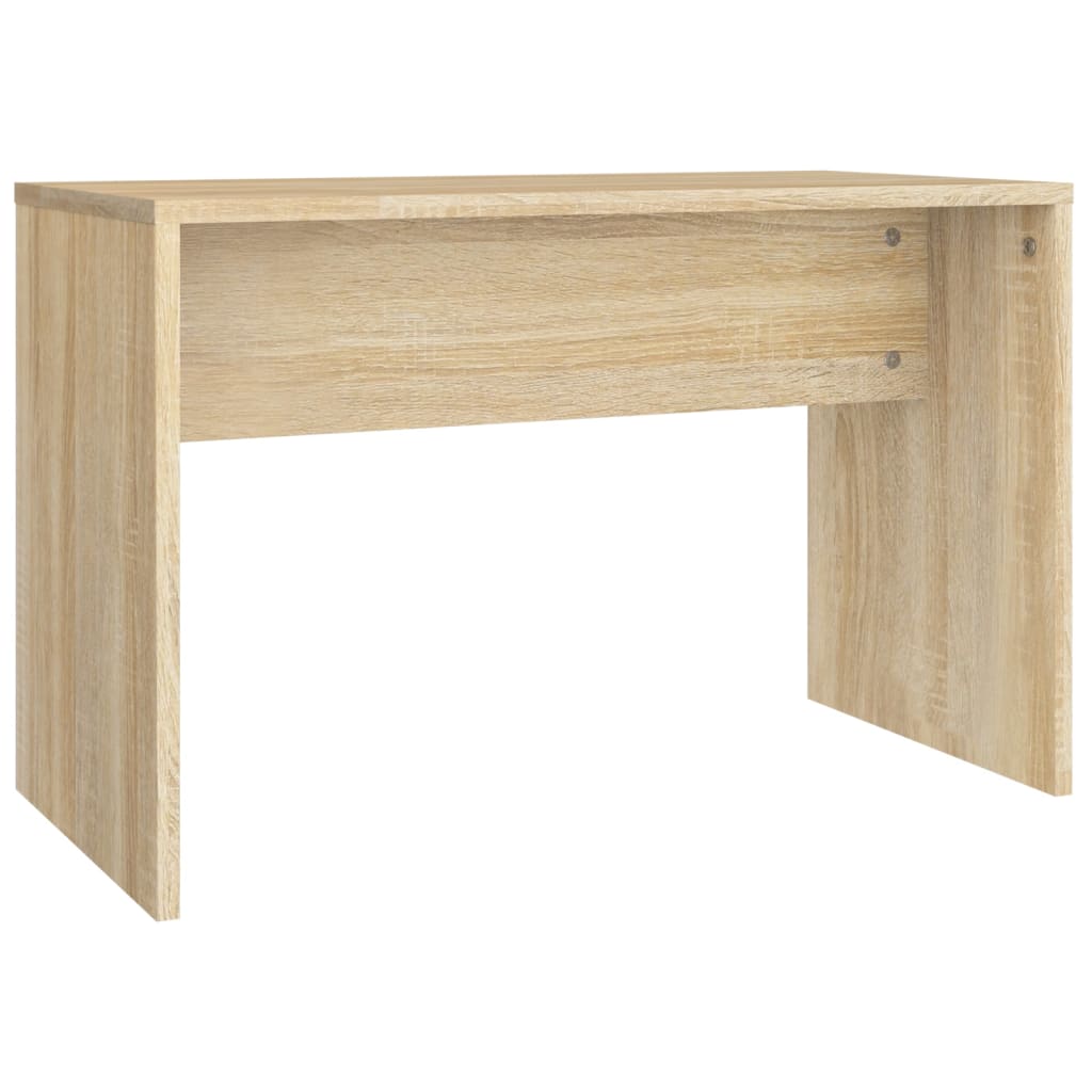 Sgabello da Toeletta Rovere Sonoma 70x35x45cm Legno Multistrato | homemem39