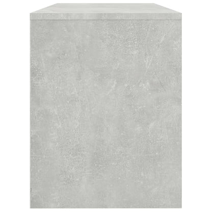 Sgabello Toeletta Grigio Cemento 70x35x45 cm Legno Multistrato - homemem39