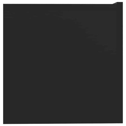 Mobili Porta TV 2 pz Neri 80x30x30 cm in Legno Multistrato - homemem39