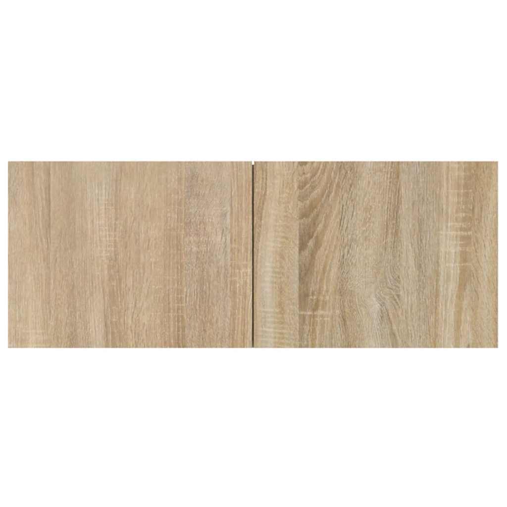Mobili TV 2 pz Rovere Sonoma 80x30x30 cm in Legno Multistrato - homemem39