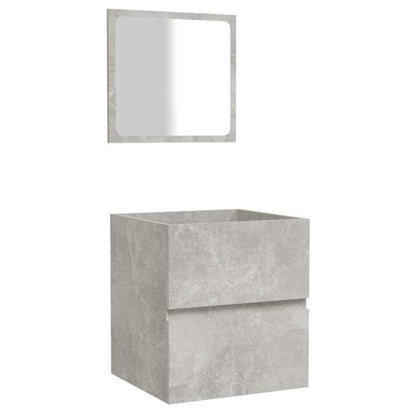 Mobile da Bagno con Specchio legno multistrato
