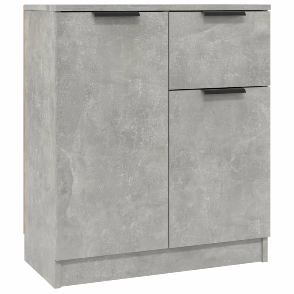 Credenza Grigio Cemento 60x30x70 cm in Legno Multistrato - homemem39