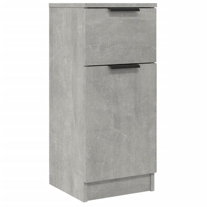 Credenza Grigio Cemento 30x30x70 cm in Legno Multistrato - homemem39
