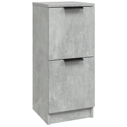 Credenza Grigio Cemento 30x30x70 cm in Legno Multistrato - homemem39