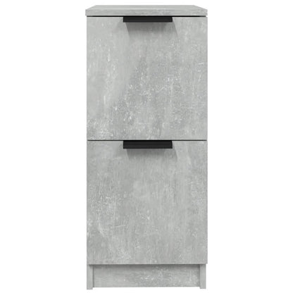 Credenza Grigio Cemento 30x30x70 cm in Legno Multistrato - homemem39