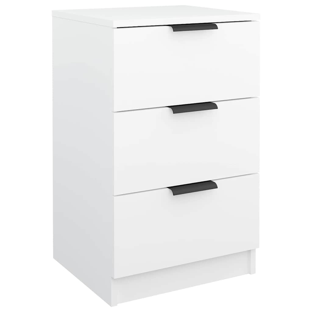 Comodino Bianco 40x36x65 cm | homemem39