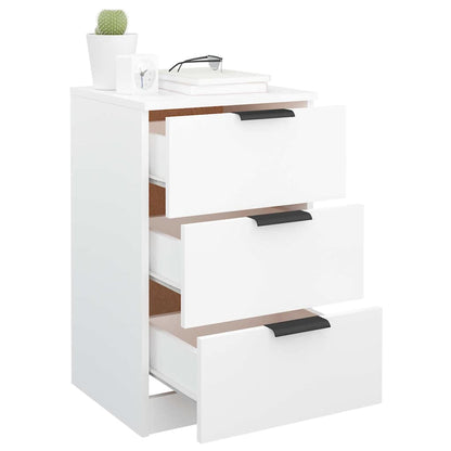Comodino Bianco 40x36x65 cm | homemem39