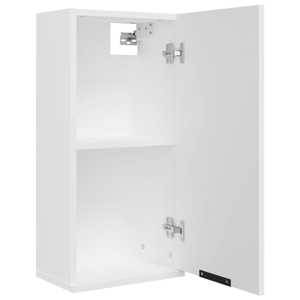 Mobile da Bagno a Parete Bianco 32x20x67 cm | homemem39