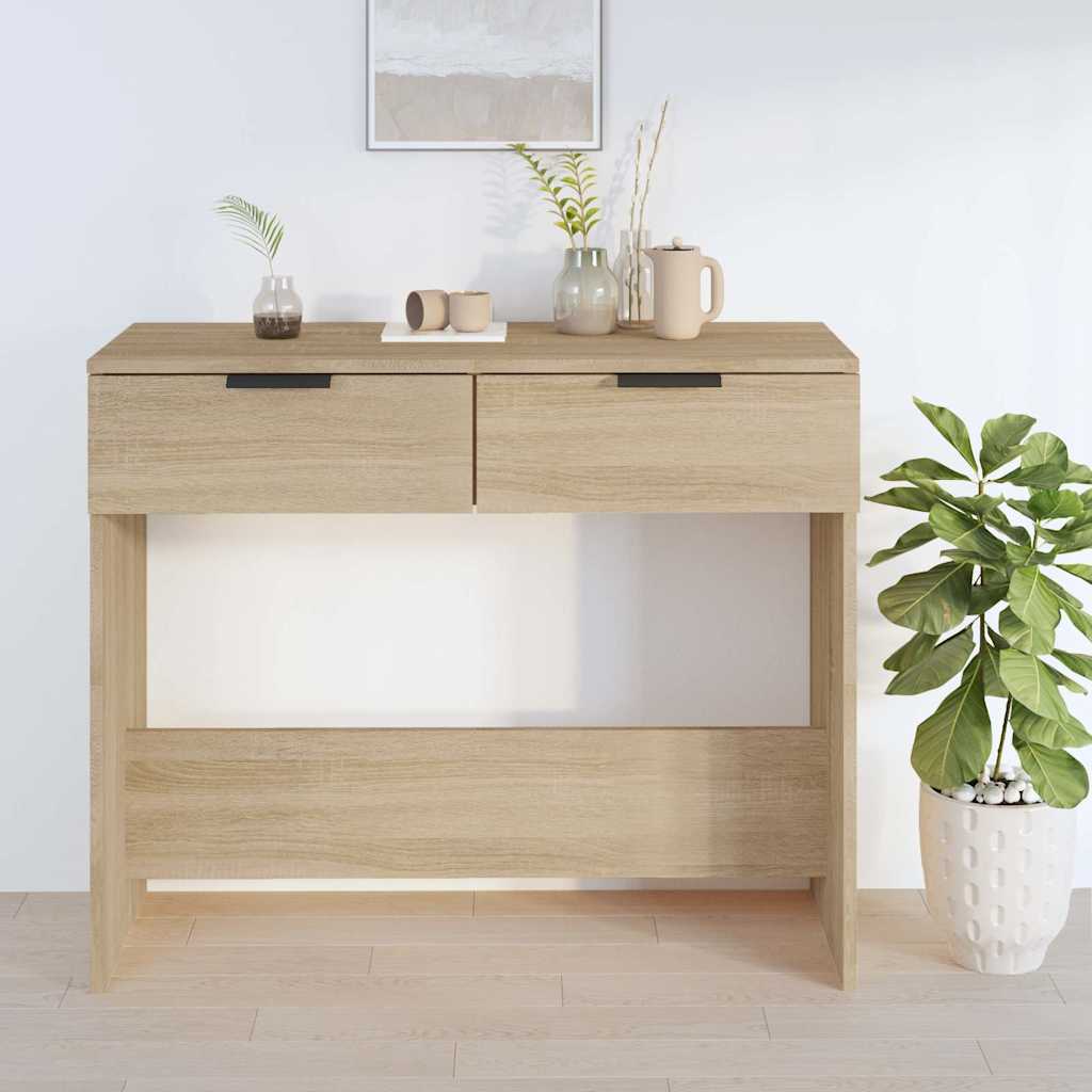 Tavolino da Salotto Rovere Sonoma 90x36x75 cm Legno Multistrato