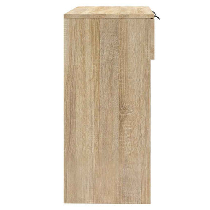 Tavolino da Salotto Rovere Sonoma 90x36x75 cm Legno Multistrato