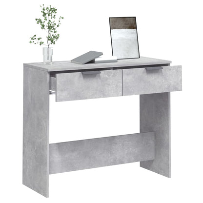 Tavolino da Salotto Grigio Cemento 90x36x75cm Legno Multistrato - homemem39