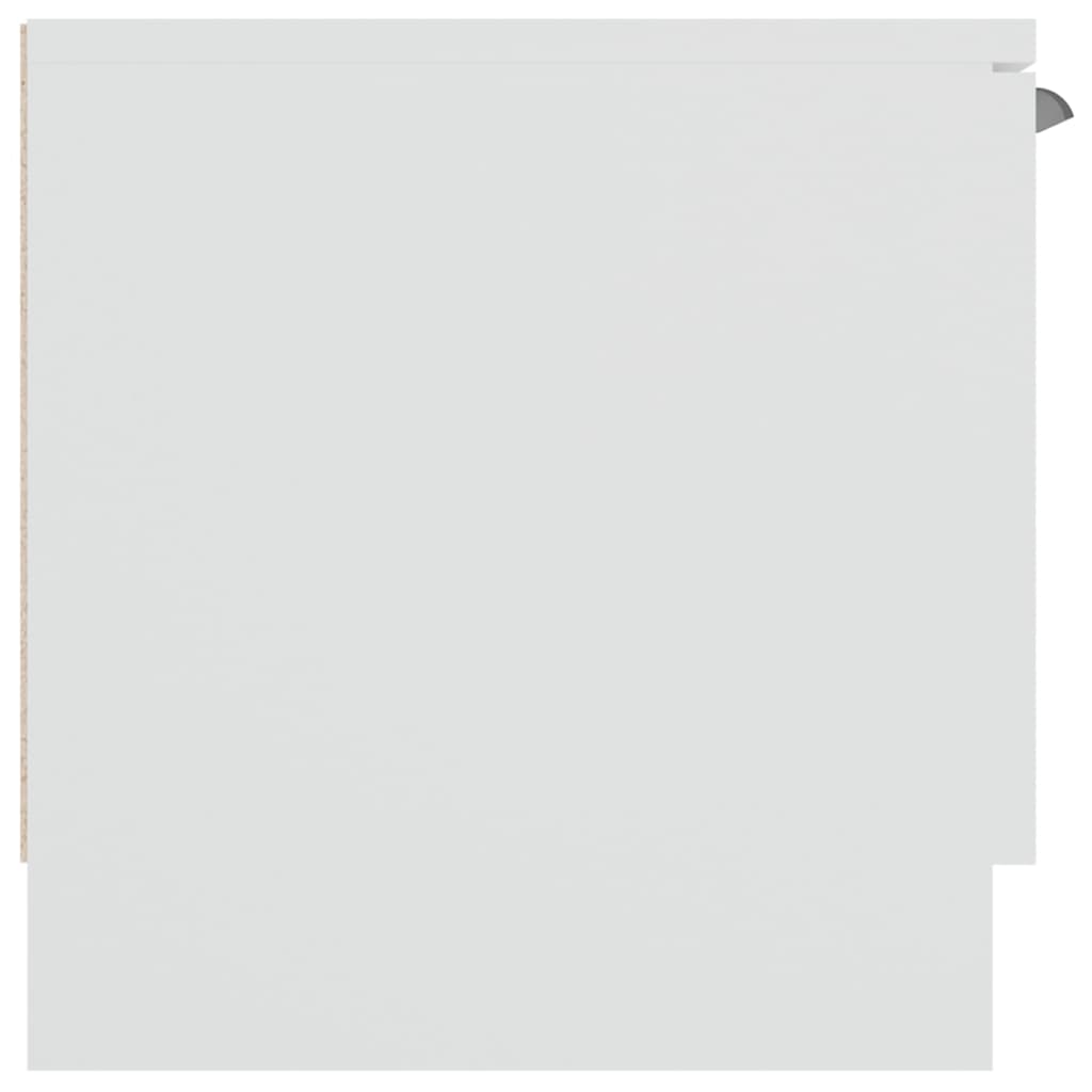 Mobile Porta TV Bianco 102x35x36,5 cm in Legno Multistrato - homemem39