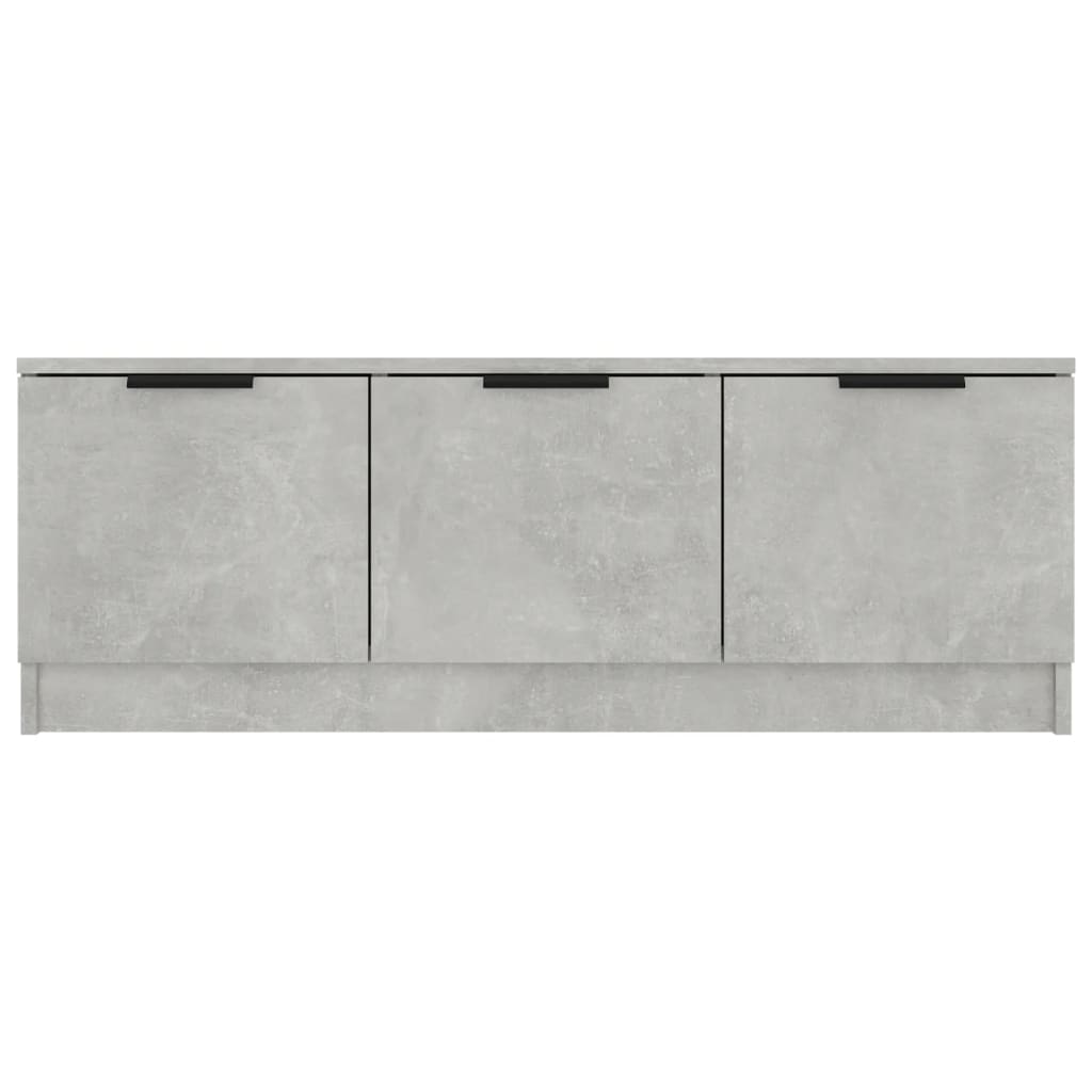 Mobile Porta TV Grigio Cemento 102x35x36,5 cm Legno Multistrato