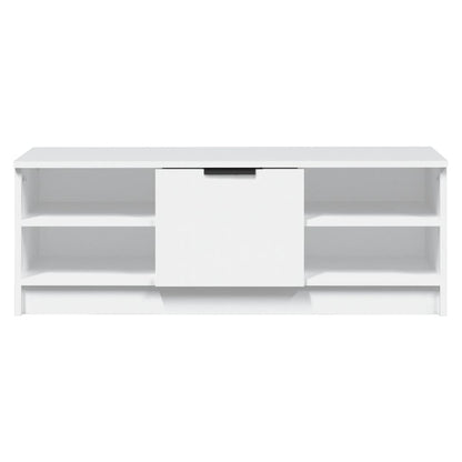 Mobile Porta TV Bianco 102x35,5x36,5 cm in Legno Multistrato - homemem39