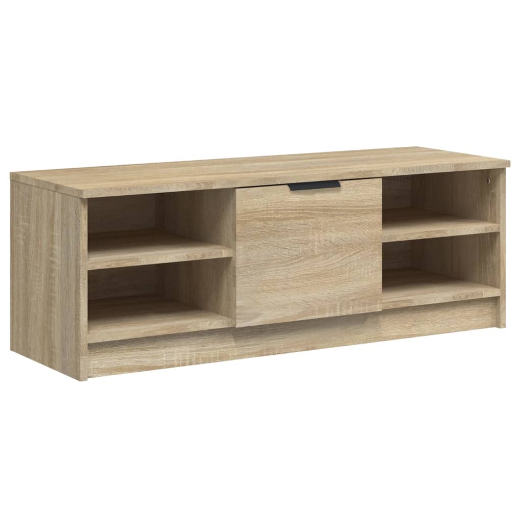 Mobile Porta TV Rovere Sonoma 102x35,5x36,5cm Legno Multistrato