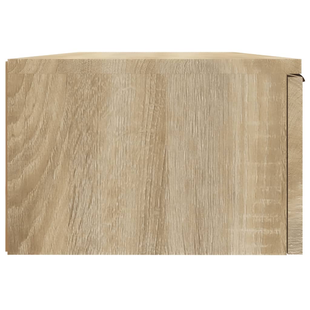 Armadietto a Muro Rovere Sonoma 68x30x20 cm Legno Multistrato