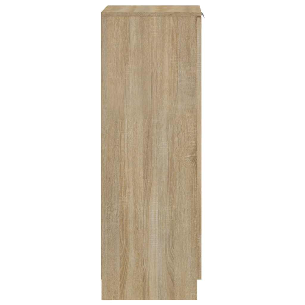 Scarpiera Rovere Sonoma 30x35x100 cm in Legno Multistrato - homemem39