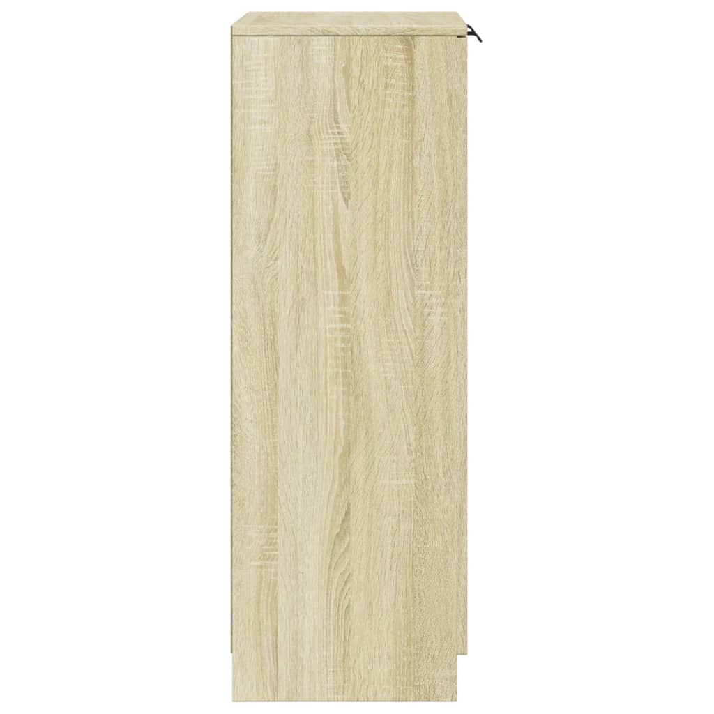 Scarpiera Rovere Sonoma 59x35x100,5 cm in Legno Multistrato - homemem39