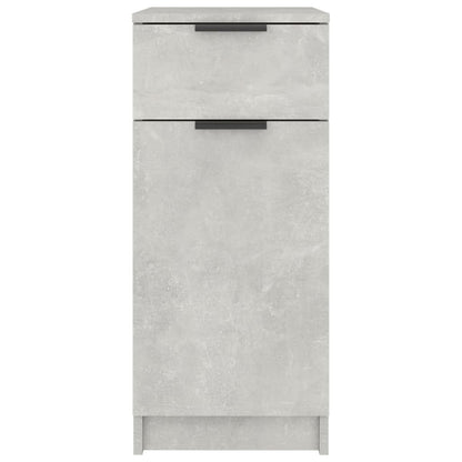 Armadietto da Scrivania Grigio Cemento 33,5x50x75 cm Legno - homemem39