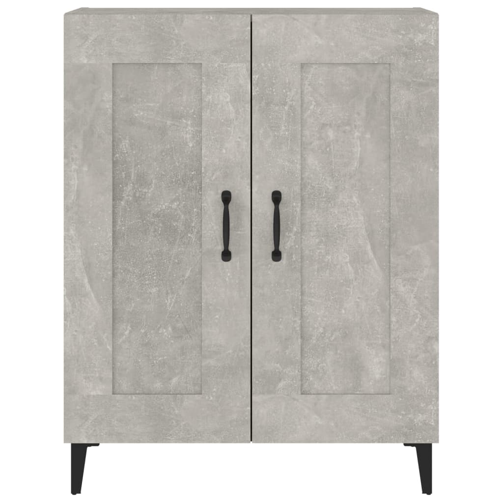 Credenza Grigio Cemento 69,5x34x90 cm in Legno Multistrato - homemem39