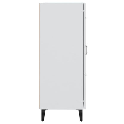 Credenza Bianca 69,5x34x90 cm in Legno Multistrato - homemem39