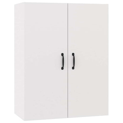 Mobile Pensile Bianco 69,5x34x90 cm in Legno Multistrato