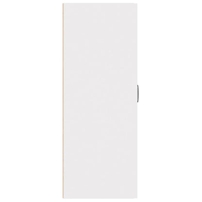 Mobile Pensile Bianco 69,5x34x90 cm in Legno Multistrato