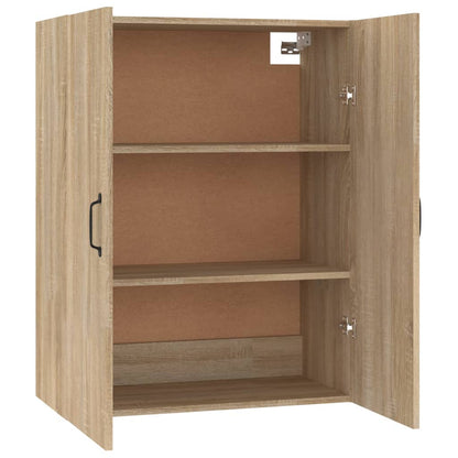Mobile Pensile Rovere Sonoma 69,5x34x90 cm in Legno Multistrato