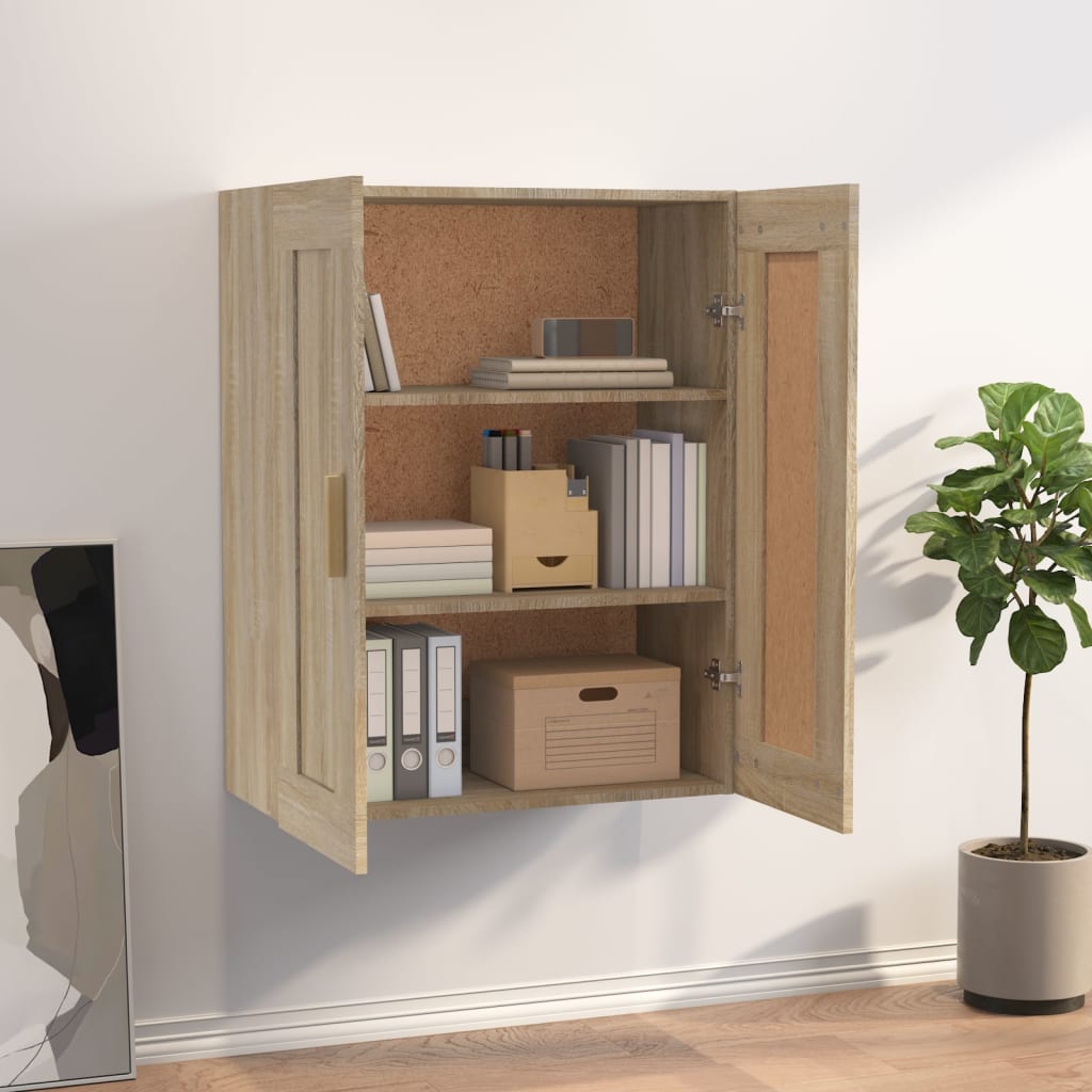 Pensile Rovere Sonoma 69,5x32,5x90 cm in Legno Multistrato | homemem39