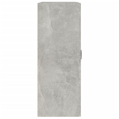 Armadietto Pensile a Parete Grigio Cemento 69,5x32,5x90 cm - homemem39