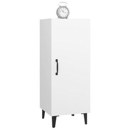 Credenza Bianca 34,5x34x90 cm in Legno Multistrato