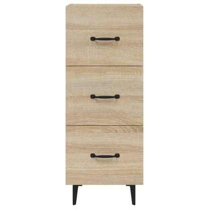 Credenza Rovere Sonoma 34,5x34x90 cm in Legno Multistrato - homemem39