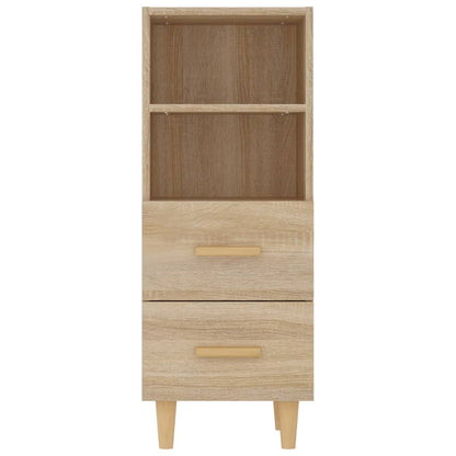 Credenza Rovere Sonoma 34,5x34x90 cm in Legno Multistrato - homemem39