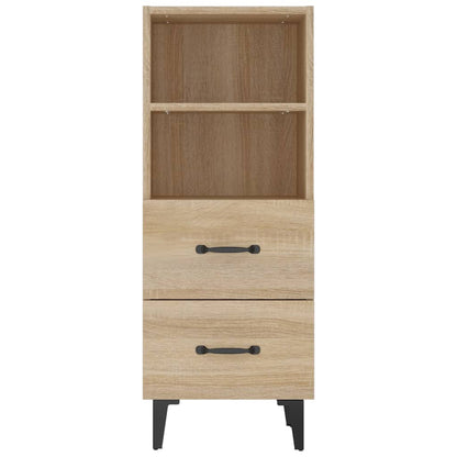 Credenza Rovere Sonoma 34,5x34x90 cm in Legno Multistrato - homemem39