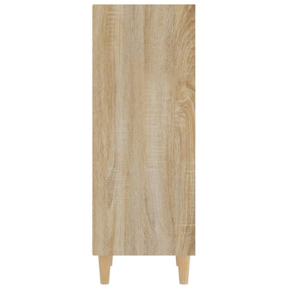 Credenza Rovere Sonoma 34,5x32,5x90 cm in Legno Multistrato - homemem39